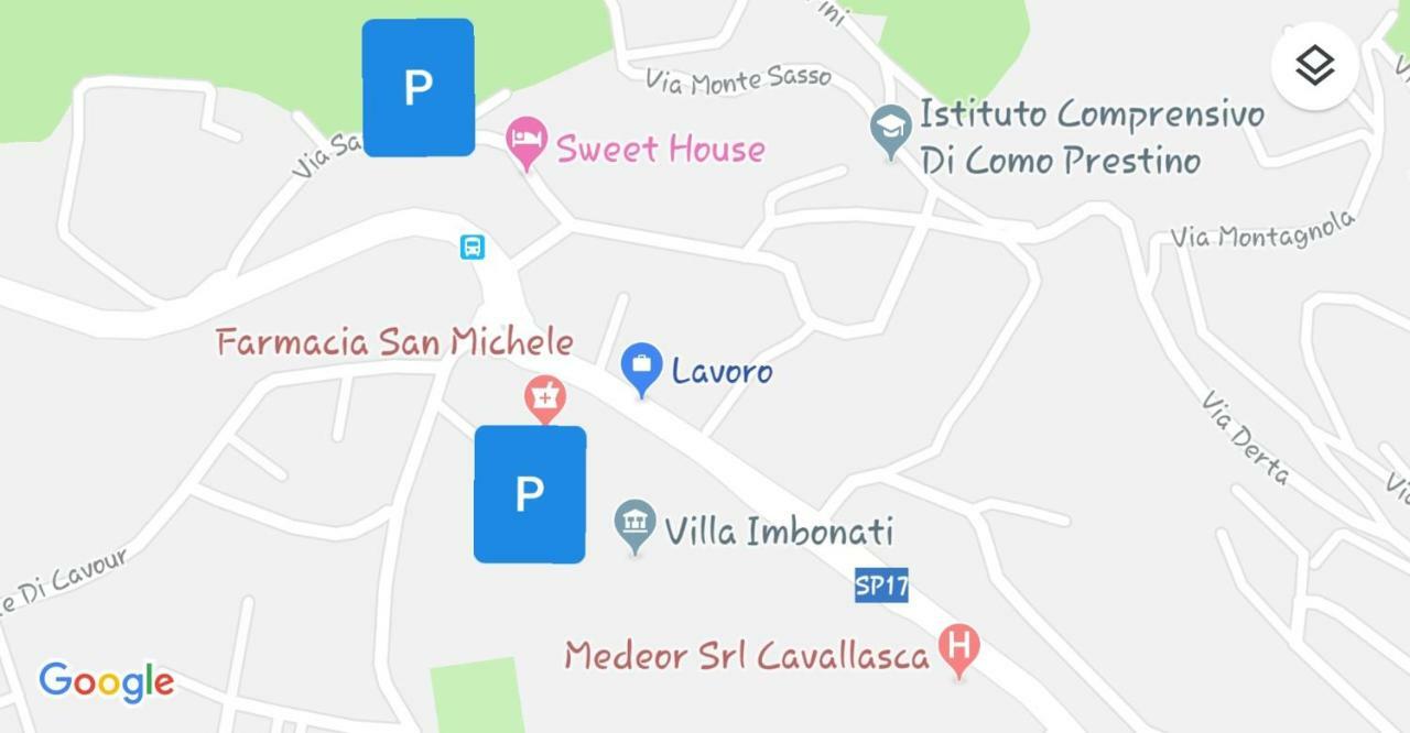 Отель Sweet House Self Check-In 24H Cavallasca Экстерьер фото